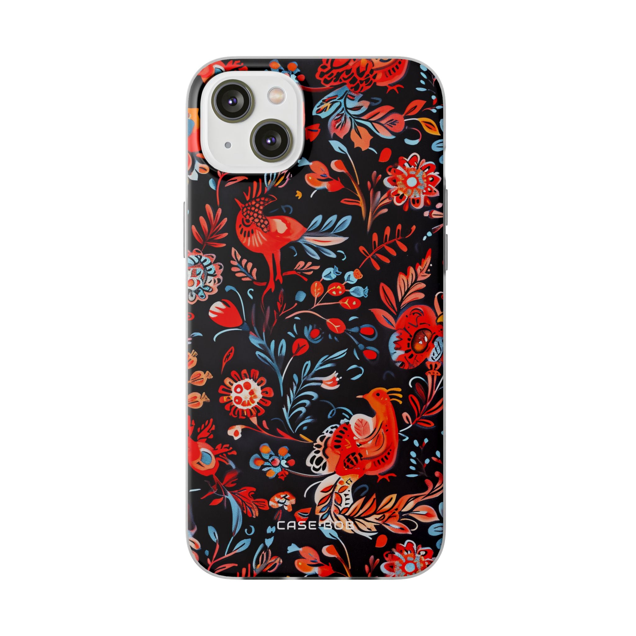Vivid Birdscape iPhone 14 Plus Case - Soft