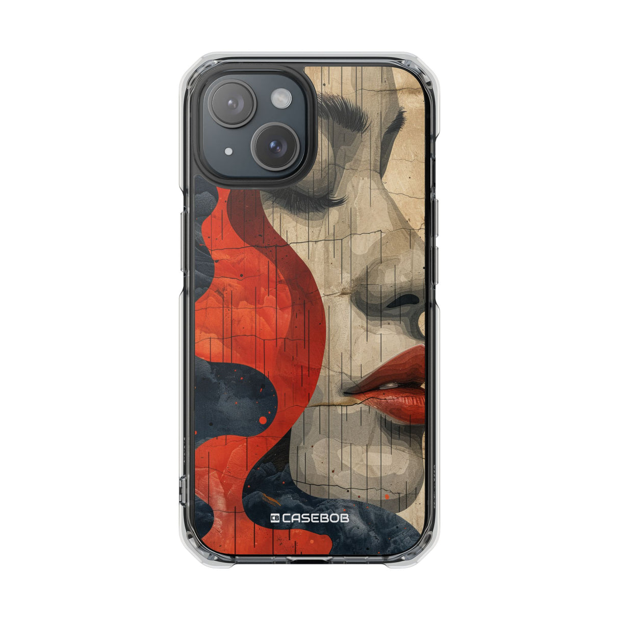 Abstract Contemplation - Phone Case for iPhone (Clear Impact - Magnetic)