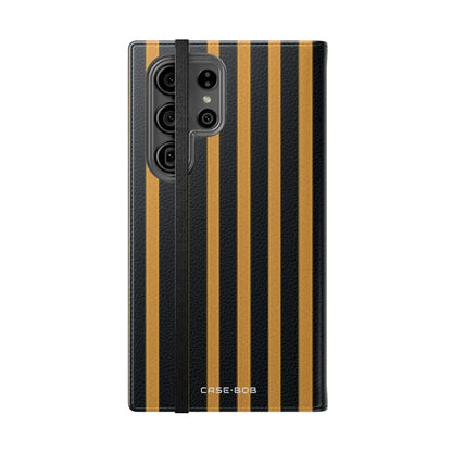 Golden Stripes - Samsung S23 Ultra Case - Wallet