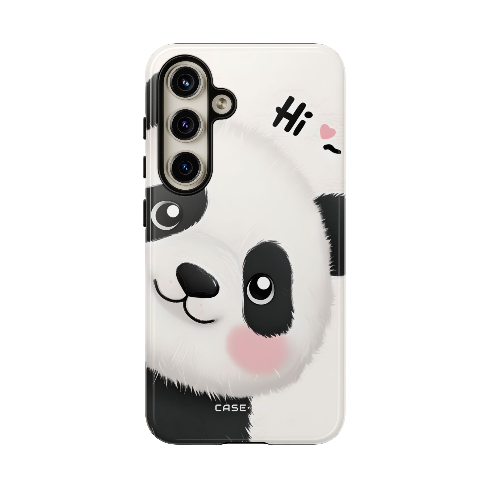 Panda Glow Samsung S24 Case - Tough