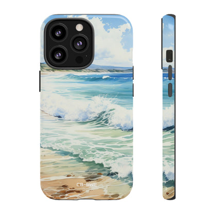 Serene Coastal Watercolors - iPhone Case