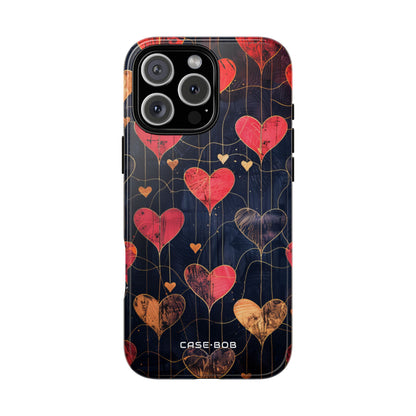 Golden Hearts Network iPhone 16 Pro Max Case - Tough