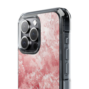 Pantone Rose  | Phone Case for iPhone (Clear Impact Case - Magnetic)