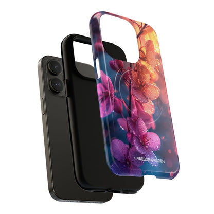 Pink Bloom Serenity - Tough + MagSafe® iPhone 14 Phone Case