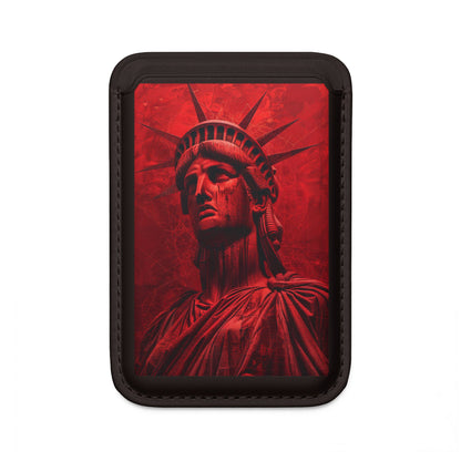 Liberty Crimson Wallet – MagSafe Ready