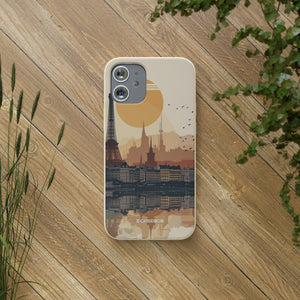 Parisian Sunset Serenity | Biodegradable Phone Case