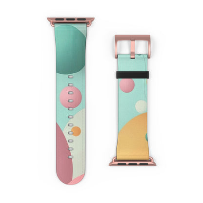 Pastel Circles Flow - Horlogeband