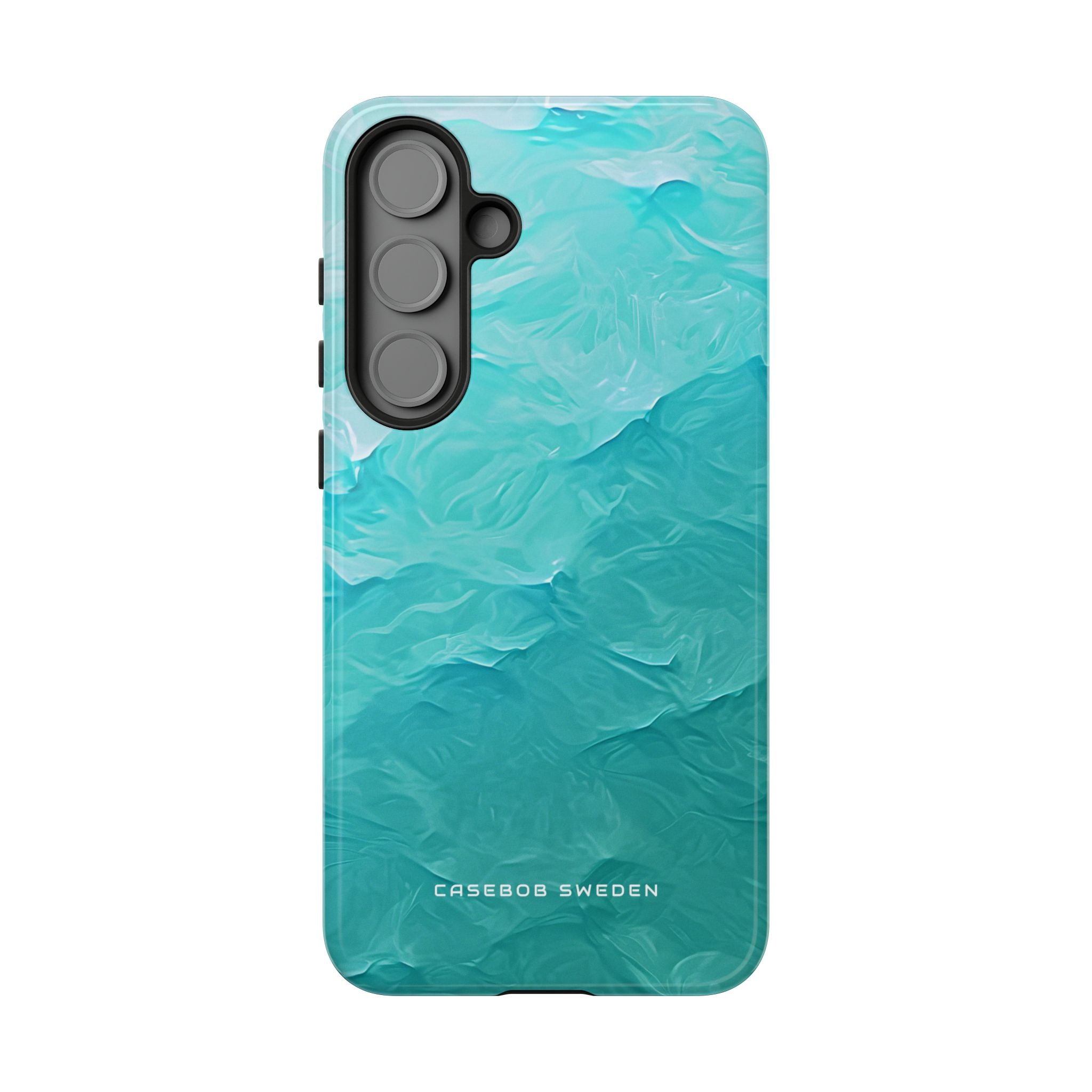 Calm Turquoise Flow Samsung S25 - Tough Phone Case