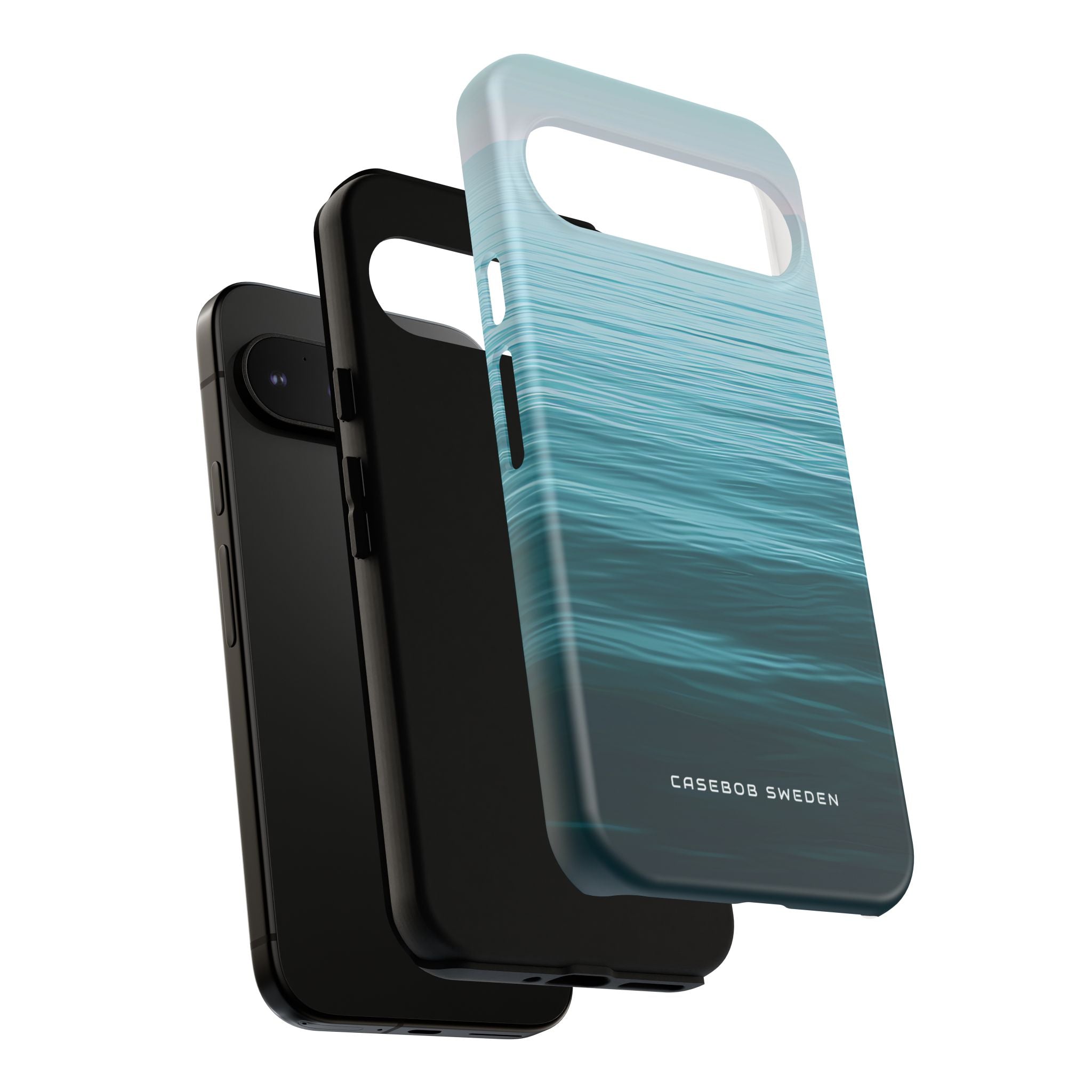 Tranquil Ocean Gradient Google Pixel 9 - Tough Phone Case