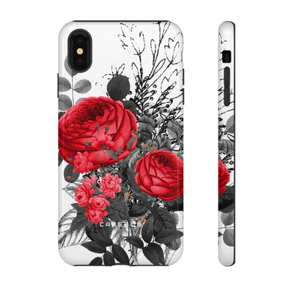 Roclops Gothic Flower - Protective Phone Case