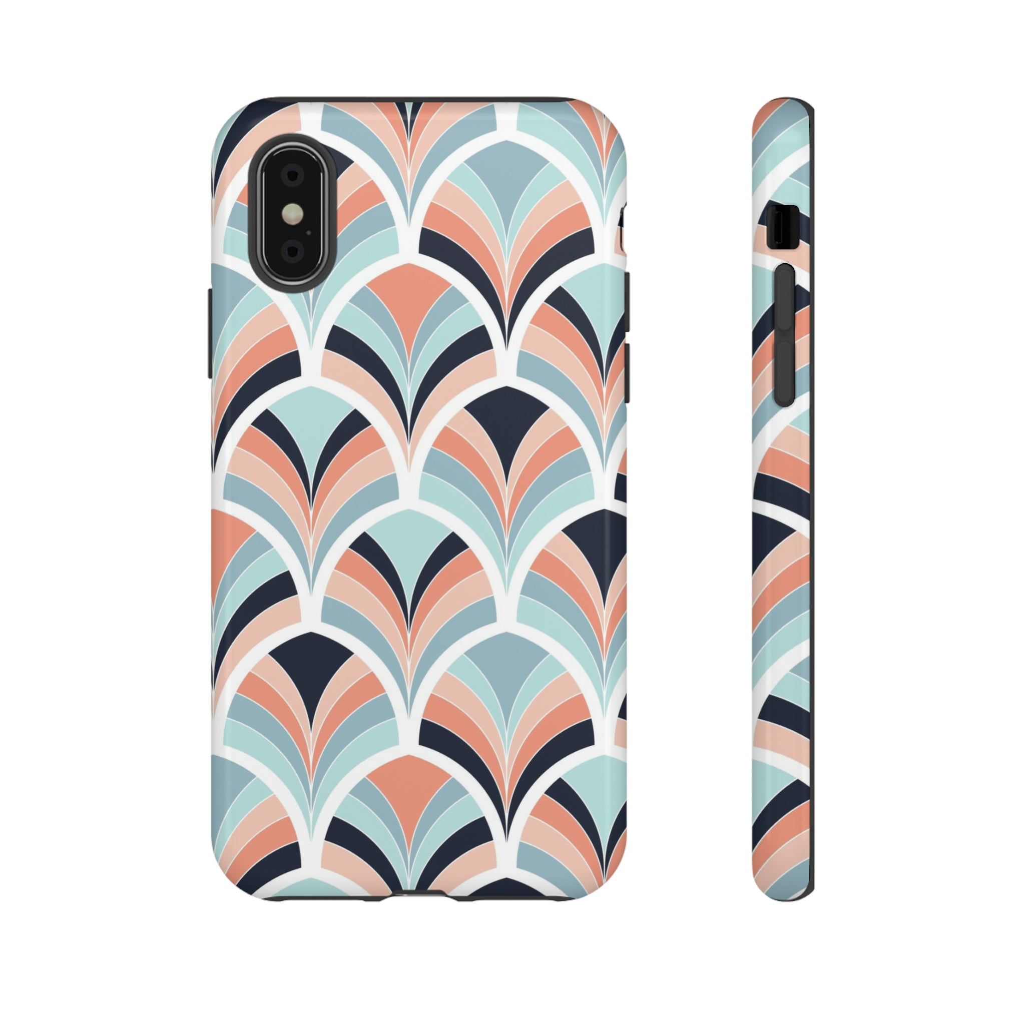 Baby Blue Retro - Protective Phone Case