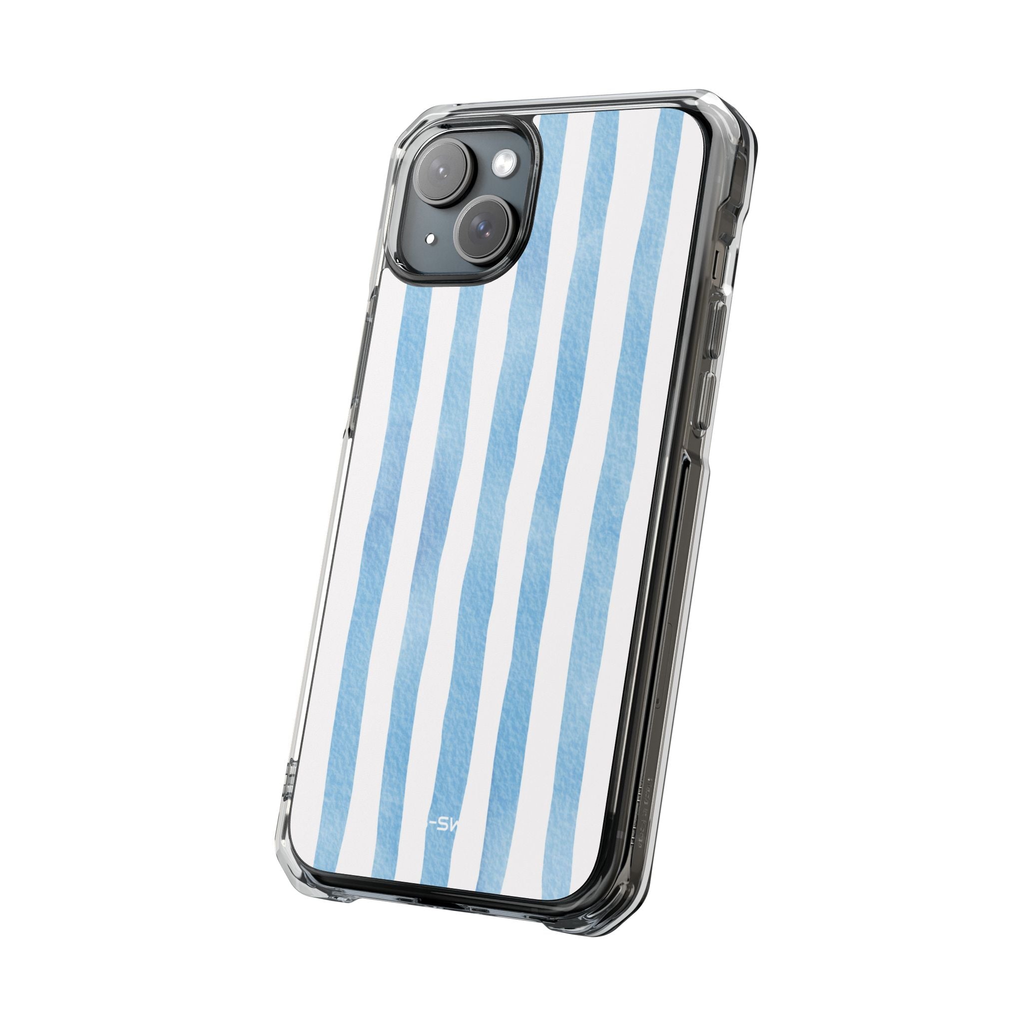Soft Blue Watercolors iPhone Case - Impact