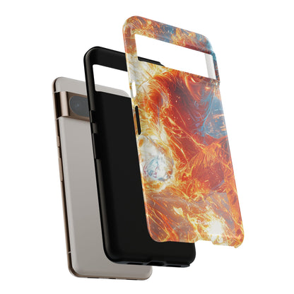 Flames Dance Wildly - Google Pixel Case