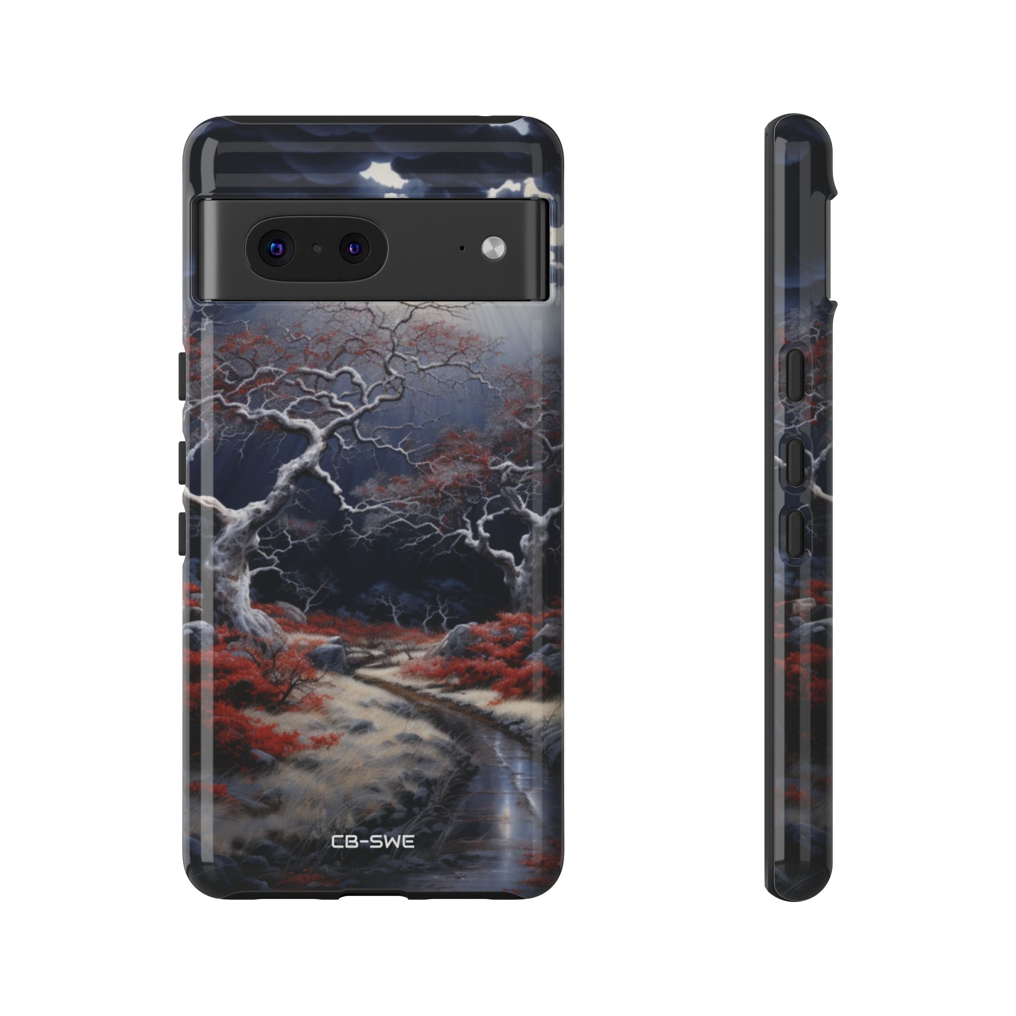 Sunlit Gnarled Forest - Google Pixel Case