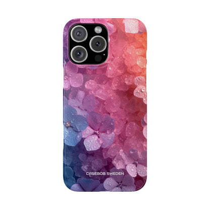 Floral Chill Blooms - Slim iPhone 16 Phone Case