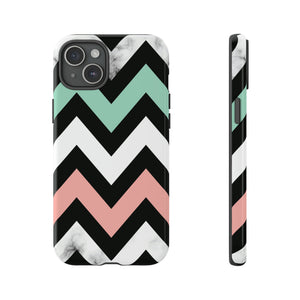 Chevron Shapes - Protective Phone Case