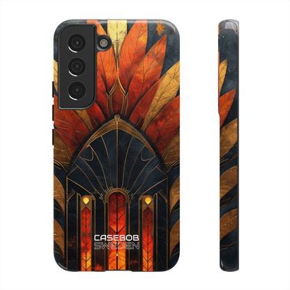 Golden Arch Leaves  Samsung S22 - Tough