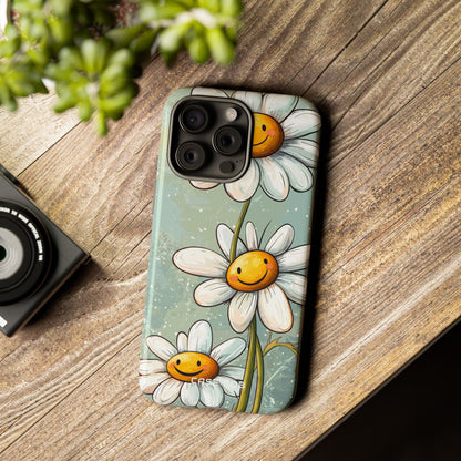 Sunny Daisy Smiles iPhone 15 Pro Max Case - Tough