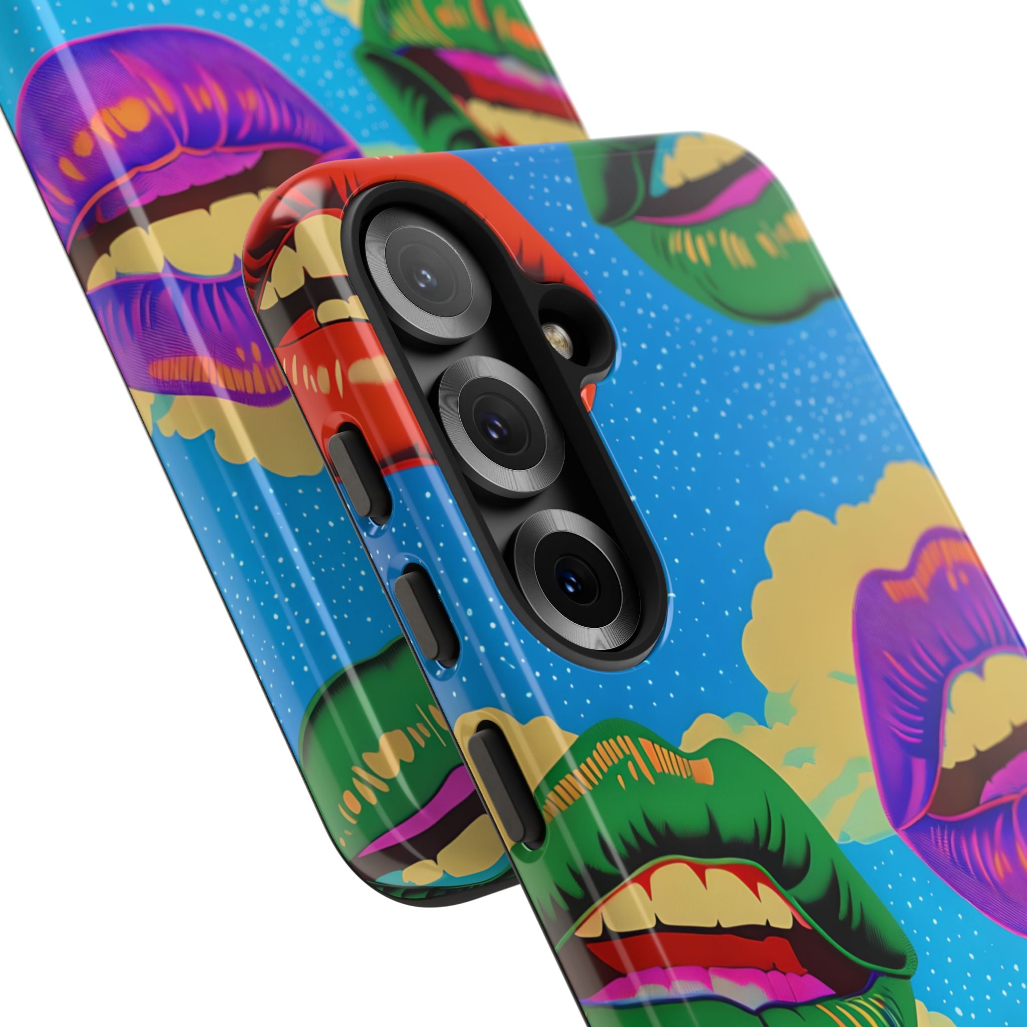 Colorful Lipscape Samsung S25 Case - Tough