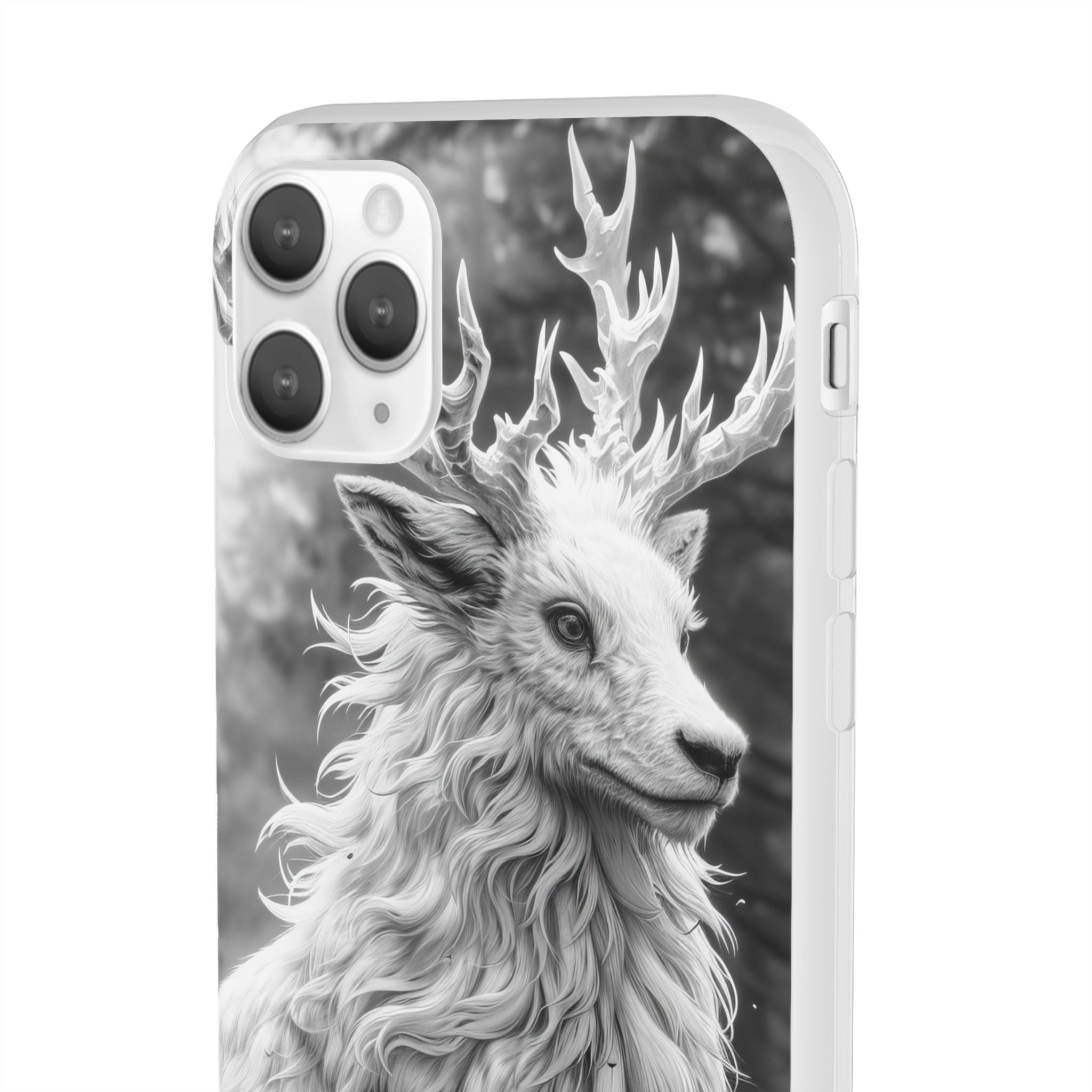 Majestic Forest Guardian | Flexible Phone Case for iPhone