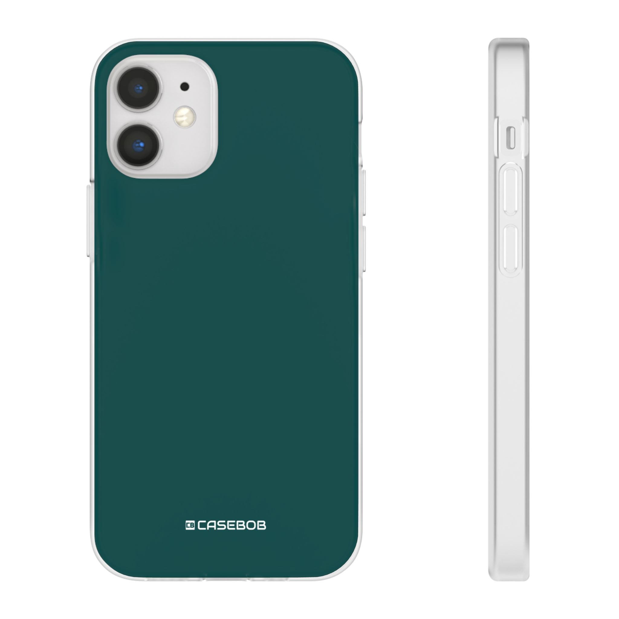 Deep Jungle Green | Phone Case for iPhone (Flexible Case)