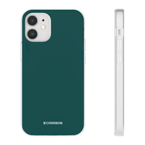 Deep Jungle Green | Phone Case for iPhone (Flexible Case)