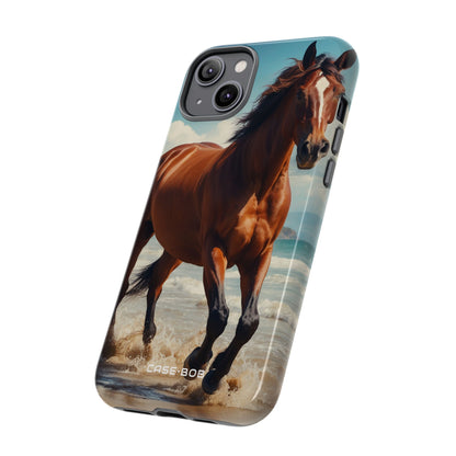 Blazing Horse iPhone 14 Plus Case - Tough