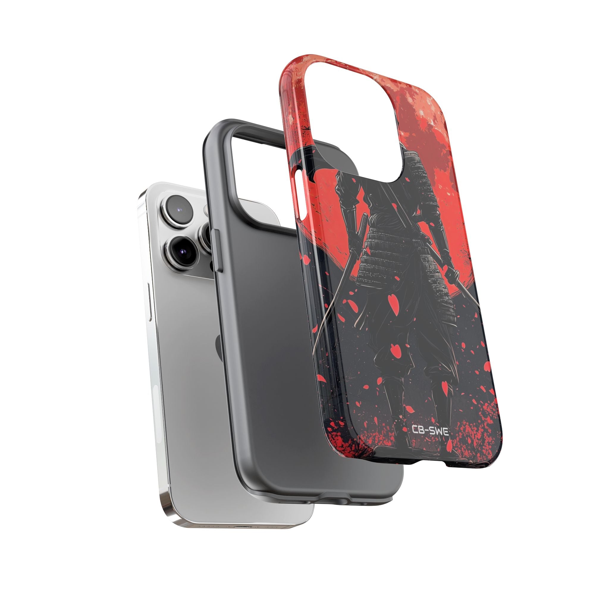 Ninja Faces Moon - iPhone Case