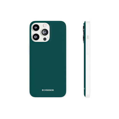 Deep Jungle Green | Phone Case for iPhone (Flexible Case)