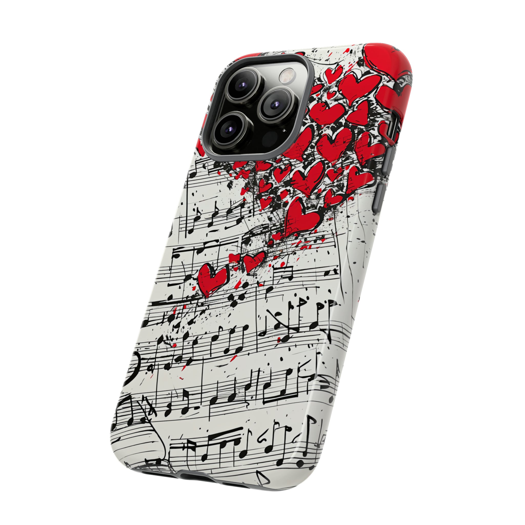 Lyric Harmony Serenade - Protective Phone Case