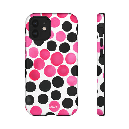 Pulsing Circles Illusion - iPhone Case