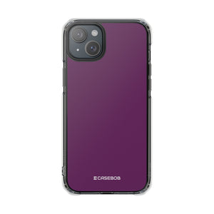 Palatinate Purple | Handyhülle für iPhone (Clear Impact Case - Magnetisch) 