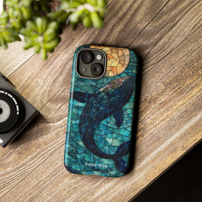 Celestial Whale iPhone 15 Case - Tough
