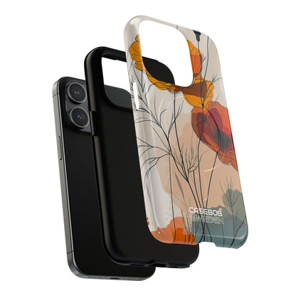 Golden Bloom Dance iPhone 15 - Tough+