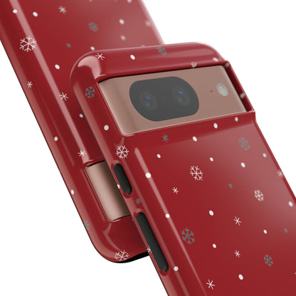 Snowflakes Dance Cheerfully - Google Pixel Case