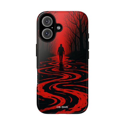 Red Path Mystery - iPhone Case