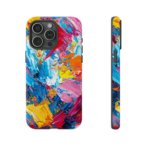 Painterly Spectrum Charm - Protective Phone Case