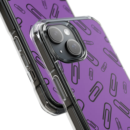 Paperclips Dance Playfully iPhone Case - Impact