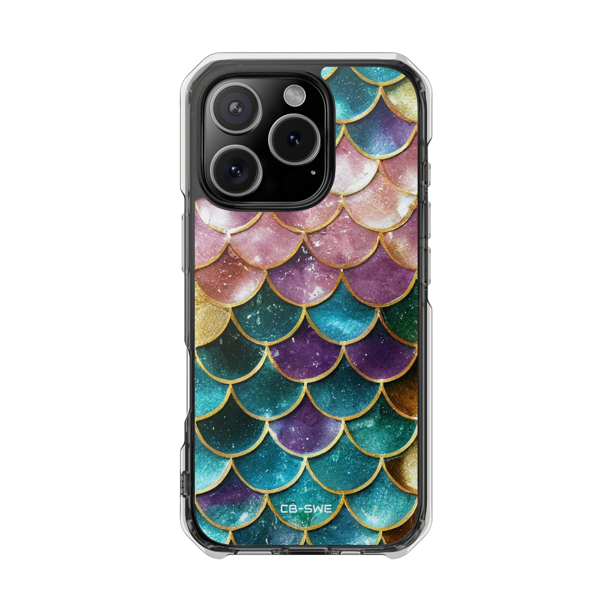 Mermaid Scale Radiance iPhone Case - Impact