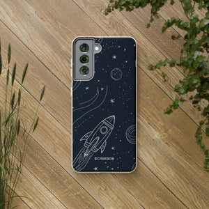 Cosmic Doodle Adventure | Biologisch abbaubare Handyhülle