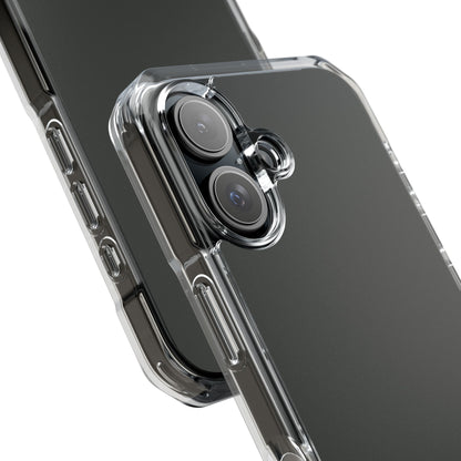 Onyx Black - Clear Impact iPhone 16 Phone Case