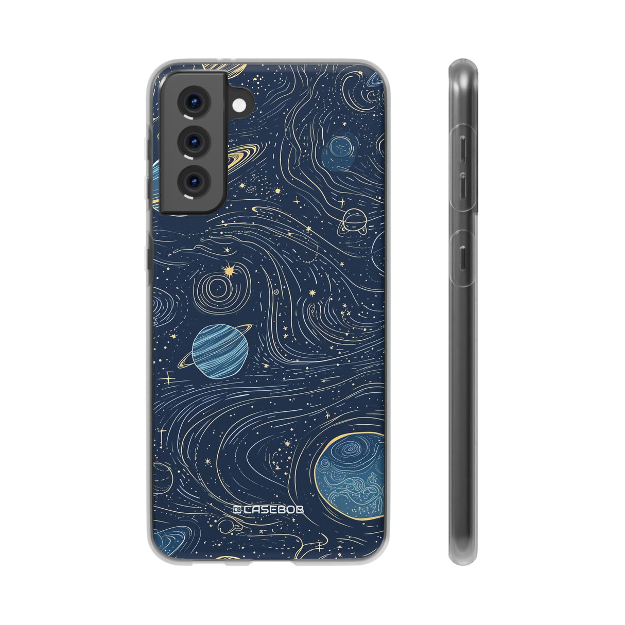 Cosmic Whimsy | Flexible Handyhülle für Samsung Galaxy