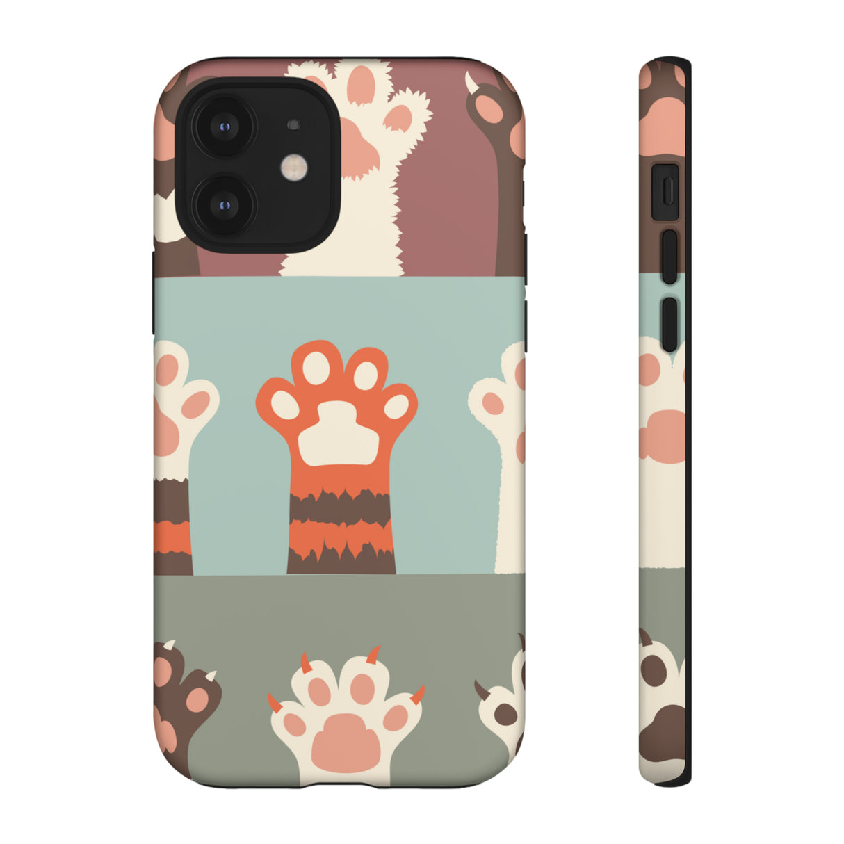 Vintage Cat Paw - Protective Phone Case