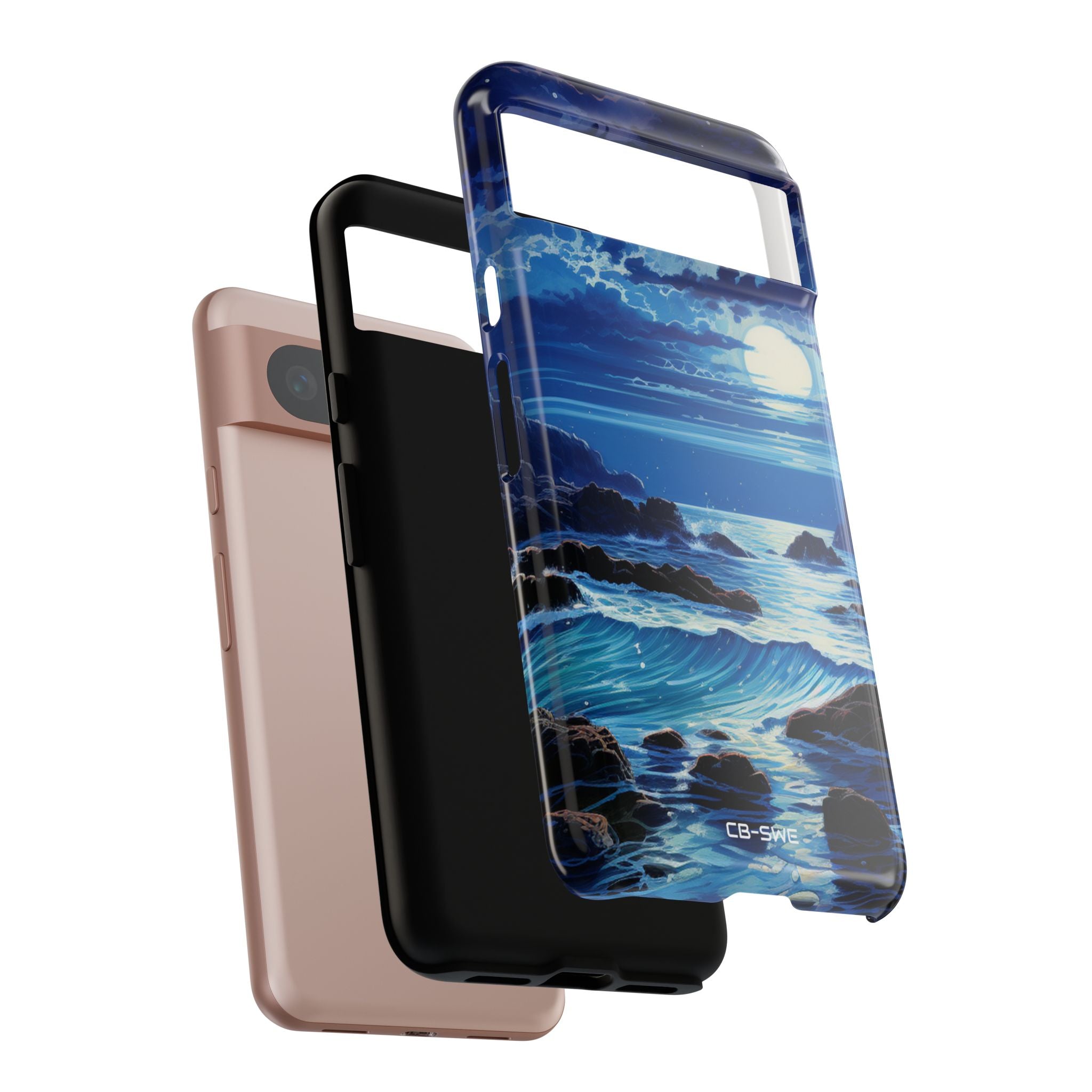 Moonlit Sea Dance - Google Pixel Case