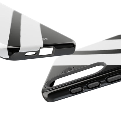 Diagonal Bands Noir Samsung S25 Plus Case - Tough