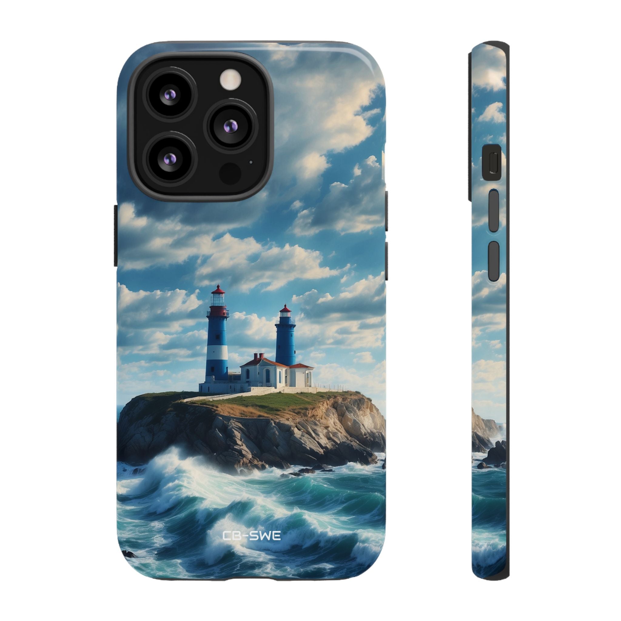 Lighthouse Guards Waves - iPhone Case