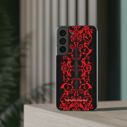 Gothic Crimson Symmetry Samsung S22 - Flexi Phone Case