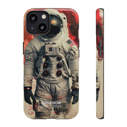 Crimson Spacewalk Dream iPhone 13 - Tough