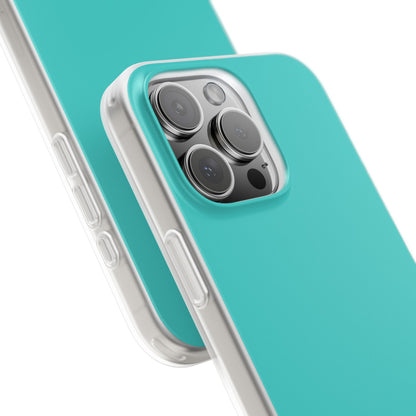 Medium Turquoise iPhone 16 - Flexi Phone Case