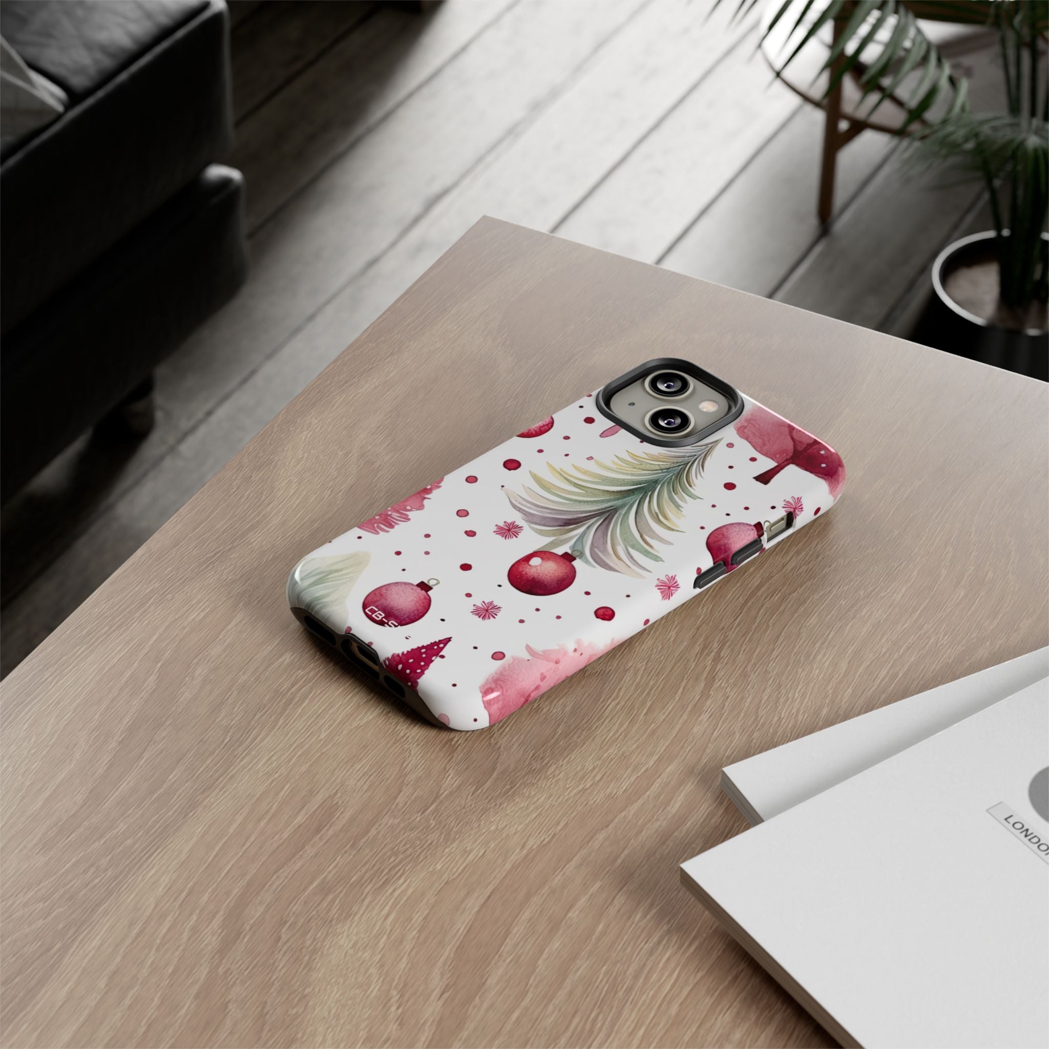 Whimsical Trees Glow - iPhone Case
